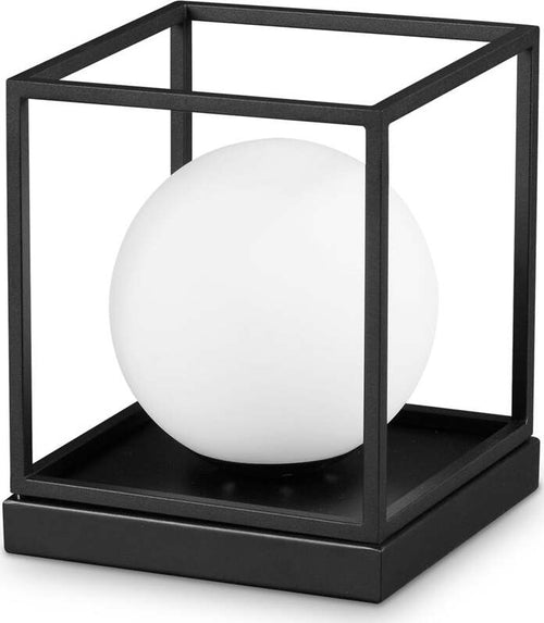 Lampada-Da-Tavolo-Contemporanea-Lingotto-Metallo-Nero-1-Luce-E14-28W-Ip20
