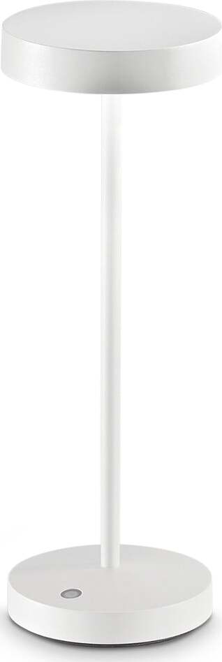 Lampada-Da-Tavolo-Contemporaneo-Toffee-Metallo-Bianco-Led-2W-3000K-Ip54