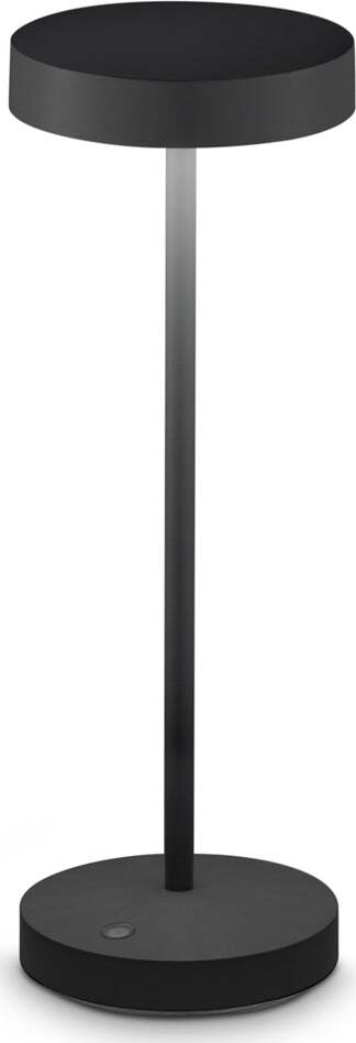 Lampada-Da-Tavolo-Contemporaneo-Toffee-Metallo-Nero-Led-2W-3000K-Ip54