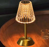 Lampada Da Tavolo Cristallo Batteria Portatile Ricaricabile Luci Led Dimmerabile Illuminazione/Illuminazione per interni/Lampade/Lampade da tavolo e abat-jour Trade Shop italia - Napoli, Commerciovirtuoso.it