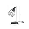 Lampada da tavolo EkinoKs colore nero MDL4266