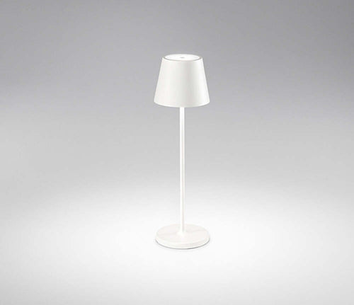 Lampada-Da-Tavolo-Esterno-Diva-Contemporanea-Alluminio-Bianco-Led-Luce-Calda