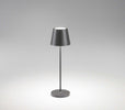 Lampada-Da-Tavolo-Esterno-Diva-Contemporanea-Alluminio-Grigio-Led-Luce-Calda