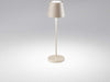Lampada-Da-Tavolo-Esterno-Diva-Contemporanea-Alluminio-Sabbia-Led-Luce-Calda
