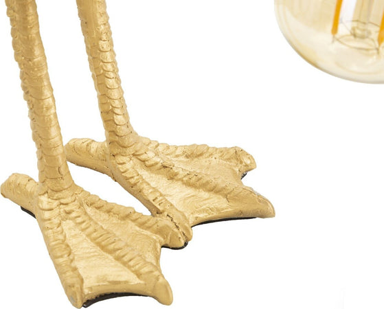 Lampada Da Tavolo Flamingo Cm 13X11,5X39,5 Illuminazione/Illuminazione per interni/Lampade/Lampade da tavolo e abat-jour Led Mall Home - Napoli, Commerciovirtuoso.it