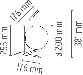 Lampada da tavolo Flos IC T1 Low