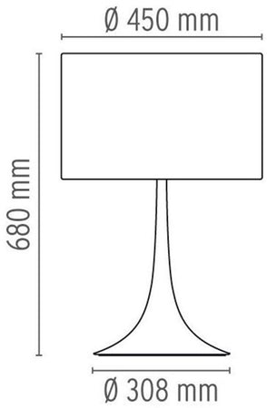 Lampada da tavolo Flos Spun Light T2