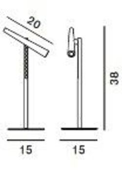 Lampada da tavolo Foscarini Magneto