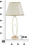 Lampada Da Tavolo Glam Flush Cm 30X58 Illuminazione/Illuminazione per interni/Lampade/Lampade da tavolo e abat-jour Led Mall Home - Napoli, Commerciovirtuoso.it