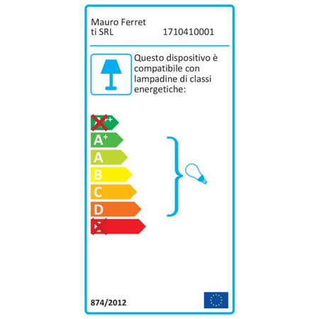 Lampada da tavolo in metallo e poliestere colore crema e oro per interni