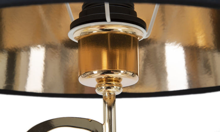 Lampada Da Tavolo Glam Harts Cm 30X54,5 Illuminazione/Illuminazione per interni/Lampade/Lampade da tavolo e abat-jour Led Mall Home - Napoli, Commerciovirtuoso.it