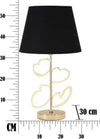 Lampada Da Tavolo Glam Harts Cm 30X54,5 Illuminazione/Illuminazione per interni/Lampade/Lampade da tavolo e abat-jour Led Mall Home - Napoli, Commerciovirtuoso.it