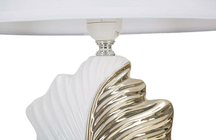 Lampada-Da-Tavolo-Glam-Leaf-Cm-30X47,5