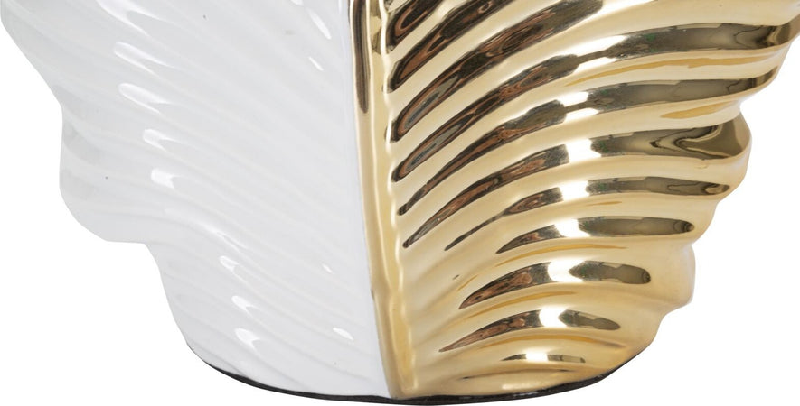 Lampada-Da-Tavolo-Glam-Leaf-Cm-30X47,5