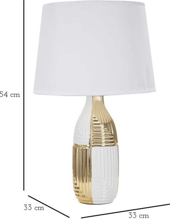 Lampada-Da-Tavolo-Glam-Line-Cm-Ø-33X54