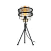 Lampada da tavolo Grande MDL3713 in ferro intrecciato paralume vetro