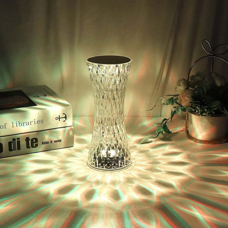 Lampada Da Tavolo In Cristallo A Led Diamantata Con 16 Colori Ricaricabile Touch Illuminazione/Illuminazione per interni/Lampade/Lampade da tavolo e abat-jour Trade Shop italia - Napoli, Commerciovirtuoso.it