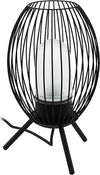 Lampada-Da-Tavolo-Industrial-Da-Esterno-Fusignano-1-Luce-Acciaio-Zincato-Nero