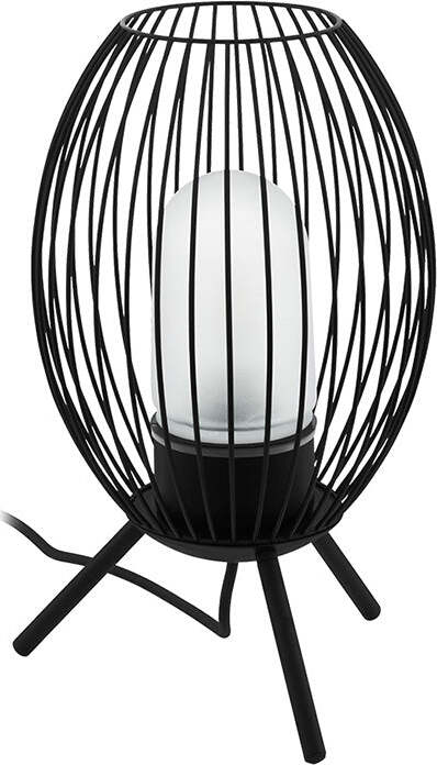 Lampada-Da-Tavolo-Industrial-Da-Esterno-Fusignano-1-Luce-Acciaio-Zincato-Nero