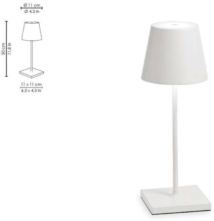 Zafferano Poldina Pro Mini- Lampada da Tavolo