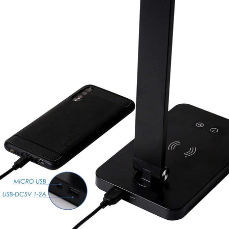 Lampada Da Tavolo Led Da Scrivania Con Ricarica Wireless Per Cellulari Xc-2681 Casa, arredamento e bricolage > Illuminazione da interno > Lampade da Tavolo Trade Shop italia - Napoli, Commerciovirtuoso.it