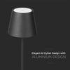 Lampada Da Tavolo Led Dimmerabile Touch Nera Wireless Luce Bianca Calda 3000k 2w Illuminazione/Illuminazione per interni/Lampade/Lampade da tavolo e abat-jour Trade Shop italia - Napoli, Commerciovirtuoso.it