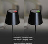 Lampada Da Tavolo Led Dimmerabile Touch Nera Wireless Luce Bianca Calda 3000k 2w Illuminazione/Illuminazione per interni/Lampade/Lampade da tavolo e abat-jour Trade Shop italia - Napoli, Commerciovirtuoso.it