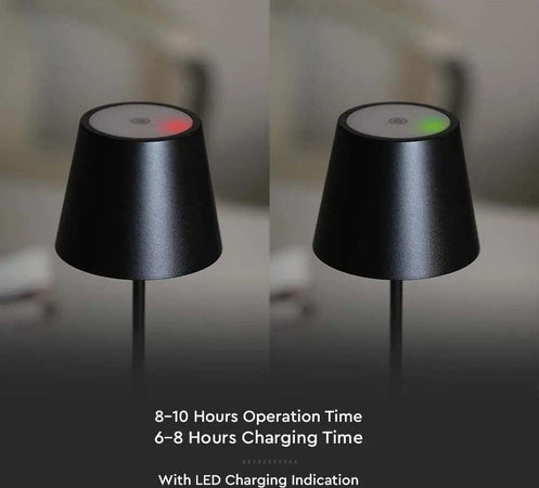 Lampada Da Tavolo Led Dimmerabile Touch Nera Wireless Luce Bianca Calda 3000k 2w Illuminazione/Illuminazione per interni/Lampade/Lampade da tavolo e abat-jour Trade Shop italia - Napoli, Commerciovirtuoso.it