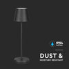 Lampada Da Tavolo Led Dimmerabile Touch Nera Wireless Luce Bianca Calda 3000k 2w Illuminazione/Illuminazione per interni/Lampade/Lampade da tavolo e abat-jour Trade Shop italia - Napoli, Commerciovirtuoso.it