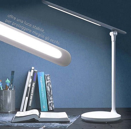Lampada Da Tavolo Led Ricaricabile Senza Fili Touch Multidirezionale Dt-2683 Illuminazione/Illuminazione per interni/Lampade/Lampade da tavolo e abat-jour Trade Shop italia - Napoli, Commerciovirtuoso.it