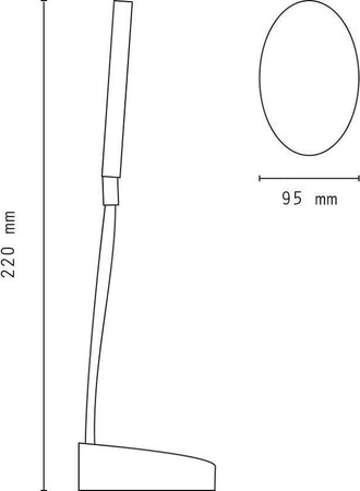 Lampada Da Tavolo Led Usb Ricaricabile Dimmerabile Touch Design Moderno Dt-2102 Casa, arredamento e bricolage > Illuminazione da interno > Lampade da Tavolo Trade Shop italia - Napoli, Commerciovirtuoso.it