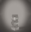 Lampada-Da-Tavolo-Moderna-1-Luce-Building-In-Polilux-Silver-H36-Made-In-Italy