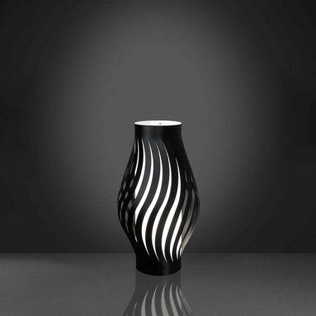 Lampada-Da-Tavolo-Moderna-1-Luce-Helios-In-Polilux-Nero-H32-Made-In-Italy
