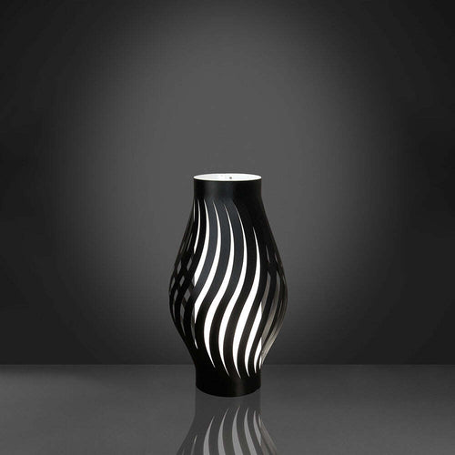 Lampada-Da-Tavolo-Moderna-1-Luce-Helios-In-Polilux-Nero-H32-Made-In-Italy