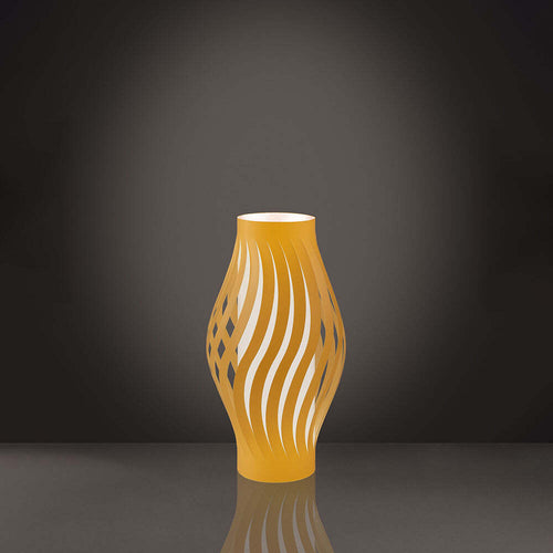 Lampada-Da-Tavolo-Moderna-1-Luce-Helios-In-Polilux-Ocra-H40-Made-In-Italy
