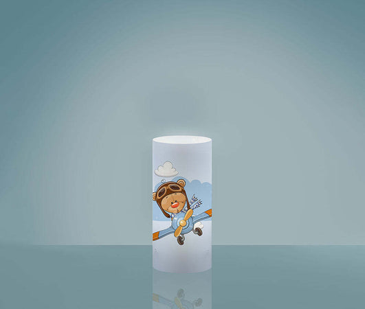 Lampada-Da-Tavolo-Moderna-1-Luce-In-Polilux-Con-Cavo-Decokids-Fly-Made-In-Italy