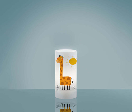 Lampada-Da-Tavolo-Moderna-1-Luce-In-Polilux-Con-Cavo-Decokids-Giraffa-Made-In-Italy