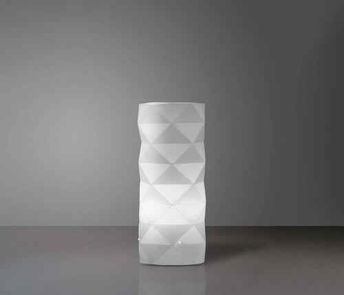 Lampada-Da-Tavolo-Moderna-1-Luce-Prisma-In-Polilux-Bianco-H32-Made-In-Italy
