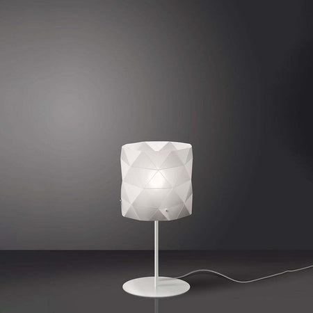 Lampada-Da-Tavolo-Moderna-1-Luce-Prisma-In-Polilux-Bianco-H36-Made-In-Italy