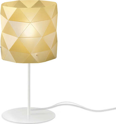 Lampada-Da-Tavolo-Moderna-1-Luce-Prisma-In-Polilux-Oro-H36-Made-In-Italy