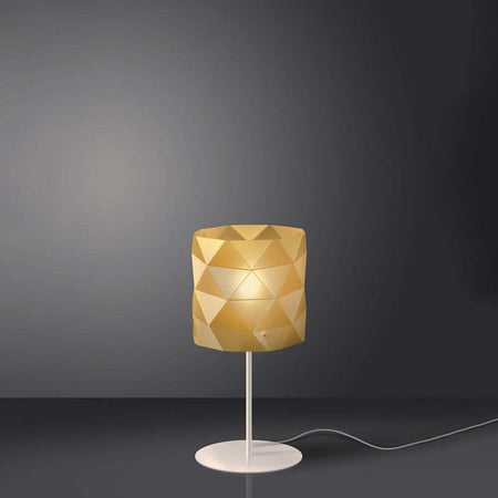 Lampada-Da-Tavolo-Moderna-1-Luce-Prisma-In-Polilux-Oro-H36-Made-In-Italy