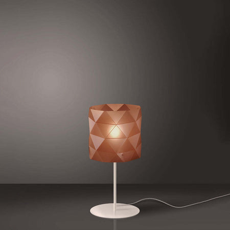 Lampada-Da-Tavolo-Moderna-1-Luce-Prisma-In-Polilux-Rame-H36-Made-In-Italy