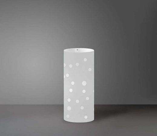 Lampada-Da-Tavolo-Moderna-A-1-Luce-Pois-In-Polilux-Bicolor-Bianco-Made-In-Italy