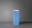 Lampada-Da-Tavolo-Moderna-A-1-Luce-Pois-In-Polilux-Bicolor-Blu'-Made-In-Italy