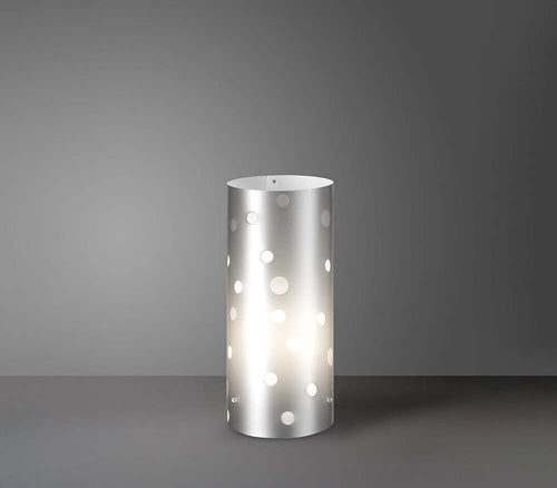 Lampada-Da-Tavolo-Moderna-A-1-Luce-Pois-In-Polilux-Bicolor-Silver-Made-In-Italy