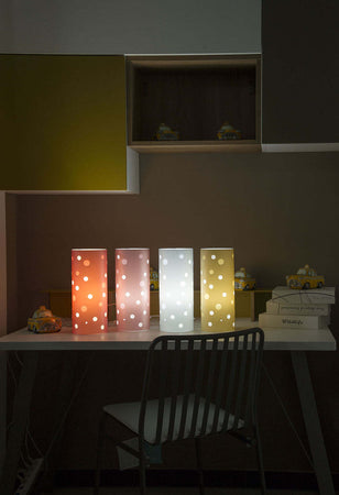 Lampada-Da-Tavolo-Moderna-A-1-Luce-Pois-In-Polilux-Bicolor-Silver-Made-In-Italy