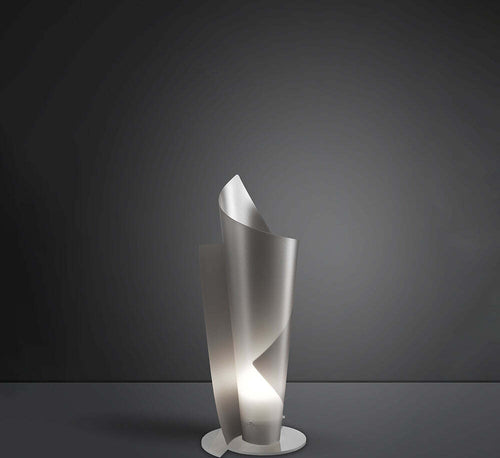 Lampada-Da-Tavolo-Moderna-A-1-Luce-Vela-In-Polilux-Argento-H70-Made-In-Italy