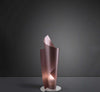 Lampada-Da-Tavolo-Moderna-A-1-Luce-Vela-In-Polilux-Rosa-Metallico-H50-Made-In-Italy