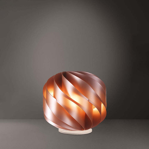 Lampada-Da-Tavolo-Moderna-Globe-1-Luce-Polilux-Rame-Con-Base-D40-Made-In-Italy