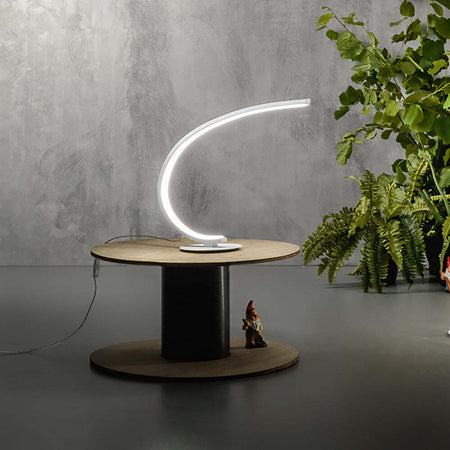 Lampada-Da-Tavolo-Moderna-Iole-Alluminio-Bianco-Satinato-E-Silicone-Led-1-Luce